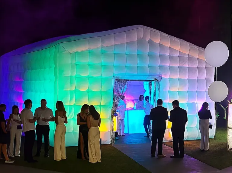 Discothèque gonflable