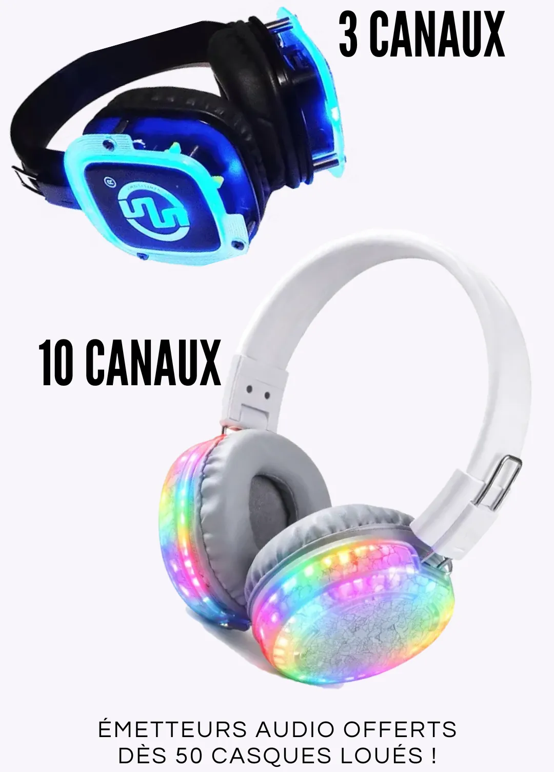 location casque silent évènement lausanne