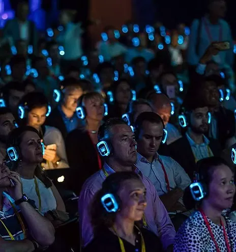 location silent casque conference